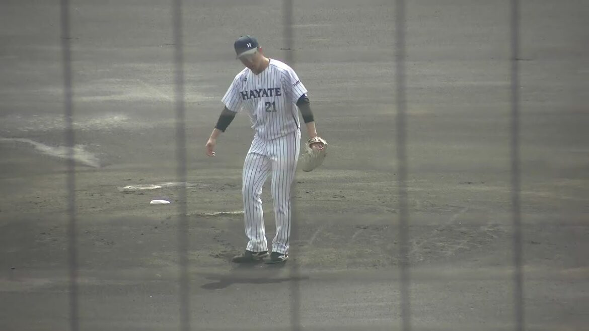 くふうハヤテベンチャーズ 野手陣が守備位置に→ 先発 笠島尚樹投手の投球練習 2025/3/25 ちゅーるスタジアム VS 中日ドラゴンズ