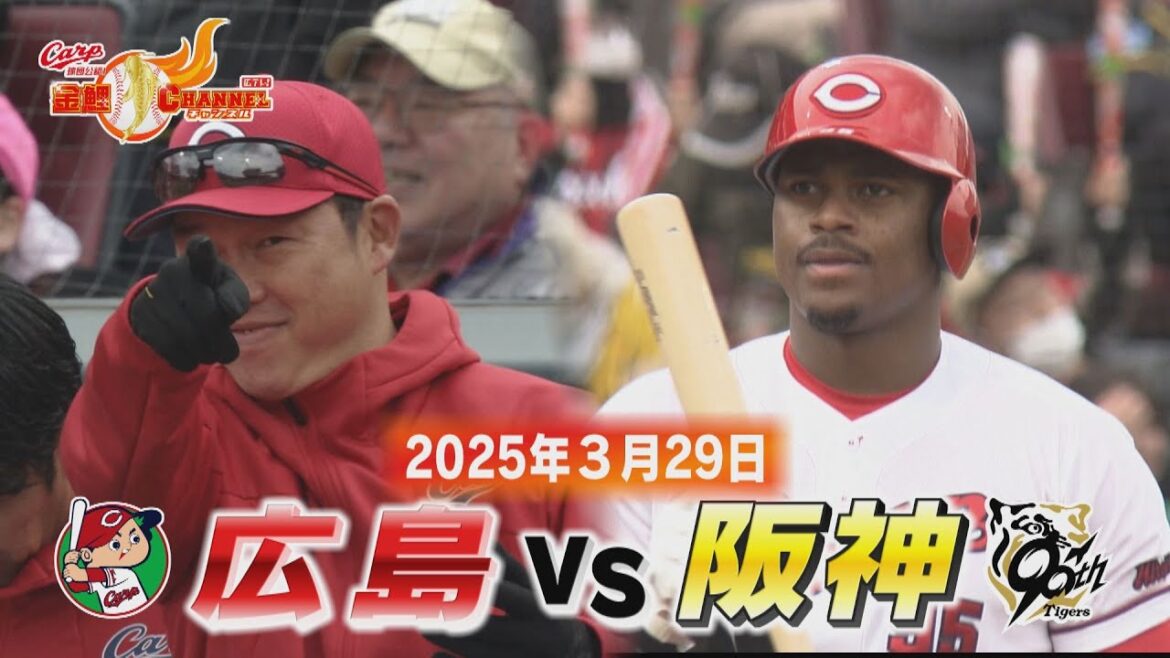 【開幕第２戦vs阪神】2025シーズン初勝利なるか⁉【カープ公認】金鯉チャンネル /広テレ！