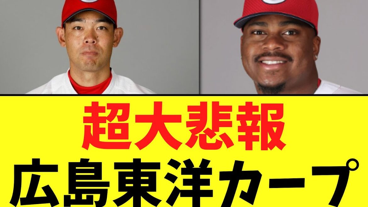 【悲報】 広島秋山翔吾とモンテロの診断結果