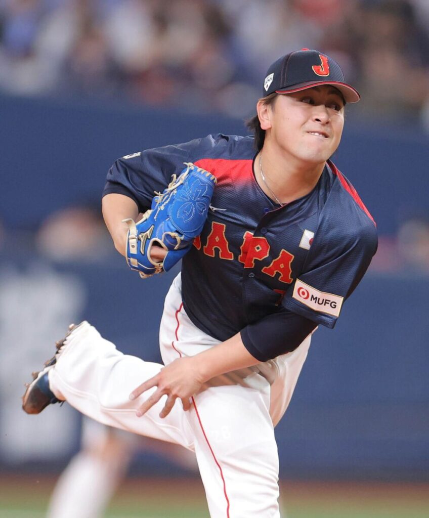 ６回から登板した河野竜生（カメラ・義村　治子）