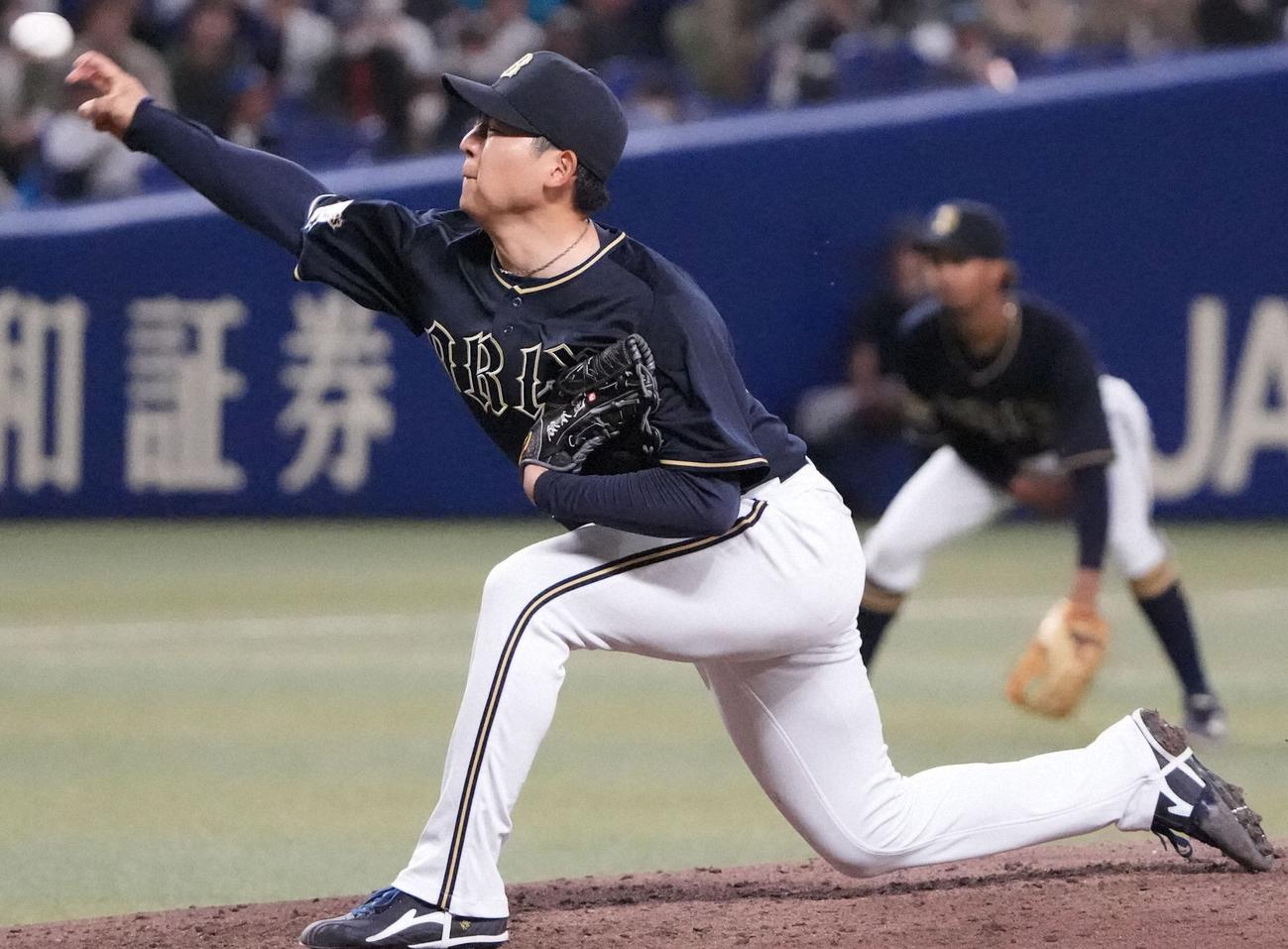 3月11日、中日とのオープン戦に2番手で登板した椋木
