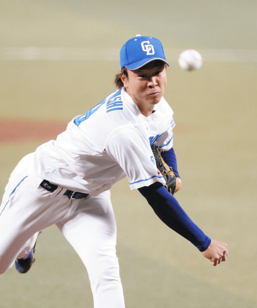 初の開幕投手に決まった中日・高橋宏