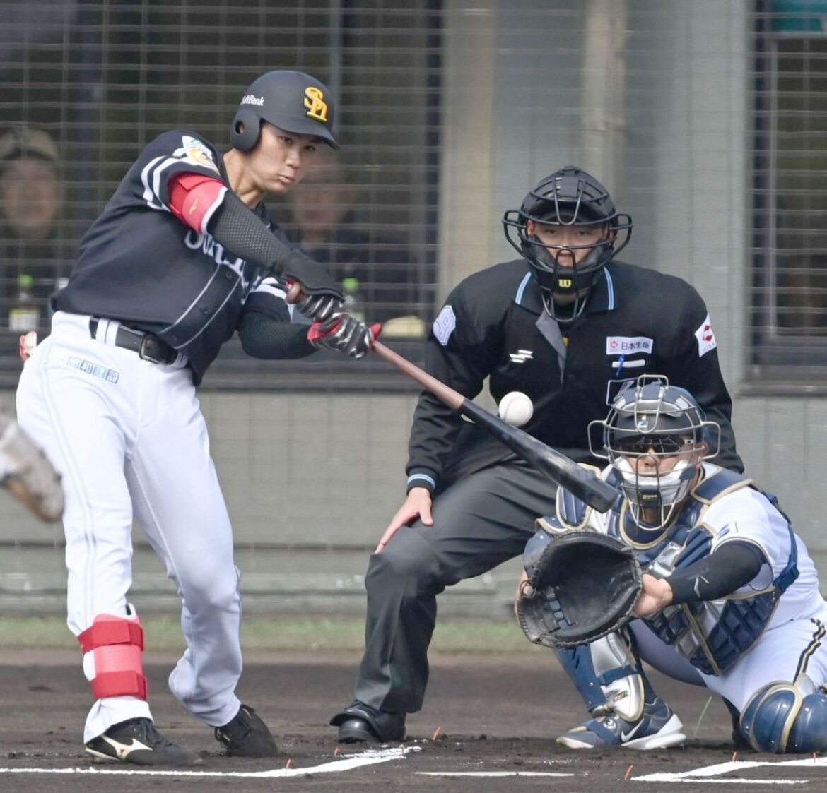 ソフトバンクのドラ2ルーキーが2試合連続安打 盗塁成功も「技術不足」と反省したある場面：「おっ！」でつながる地元密着のスポーツ応援メディア 西スポWEB OTTO! - 西日本新聞me