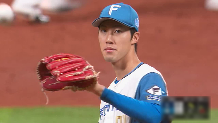 Hokkaido Nippon-Ham gana su segundo juego abierto consecutivo en casa, Ren Fukushima no carreras permitidas carreras con un hit y cuatro ponche en cuatro entradas | La Liga del Pacífico Hokkaido Nippon-Ham Fighters pitcher Ren Fukushima © Pacific League TV
