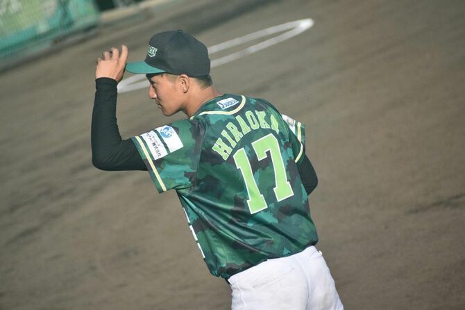 香川オリーブガイナーズ時代の平岡佑梧さん