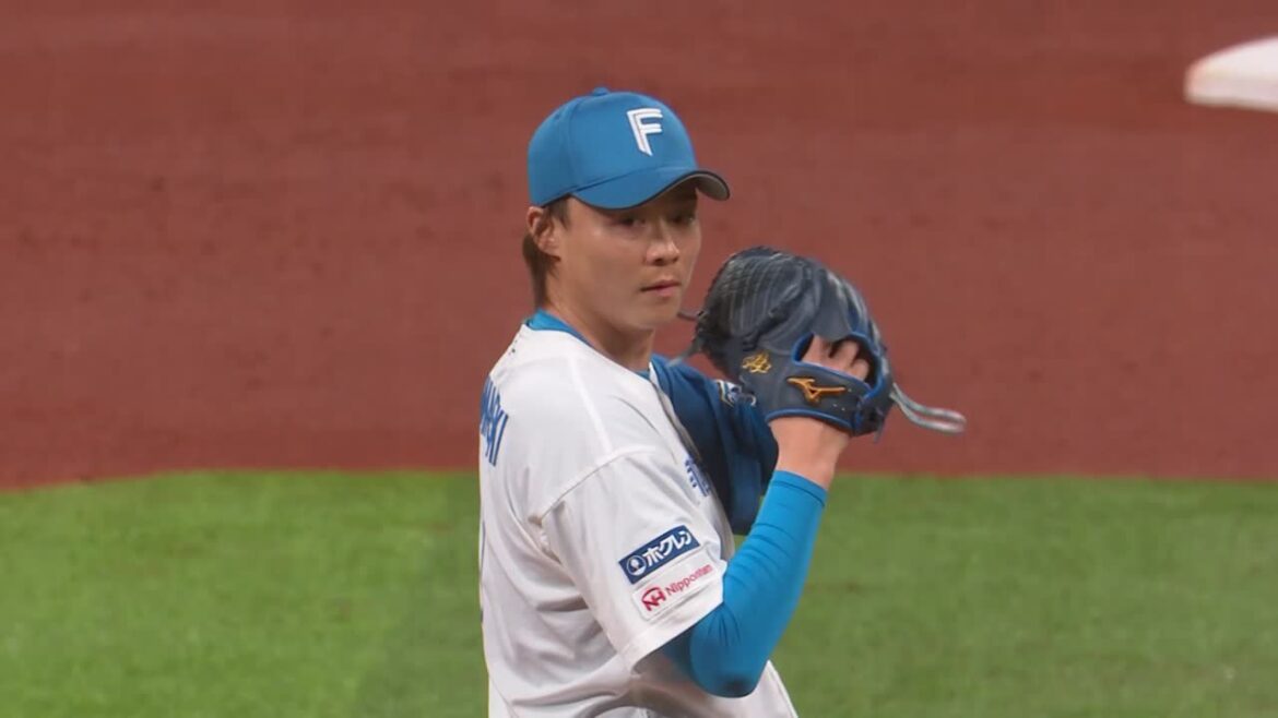 ¡Fukuya Yamazaki mantiene al equipo contrario sin anotaciones durante tres entradas! Hokkaido Nippon-Ham remontan victoria/partido ganado con el jonrón de tres carreras de Martínez | La Liga del Pacífico lanzador Hokkaido Nippon-Ham Fighters Fukuya Yamazaki © La Liga del Pacífico TV