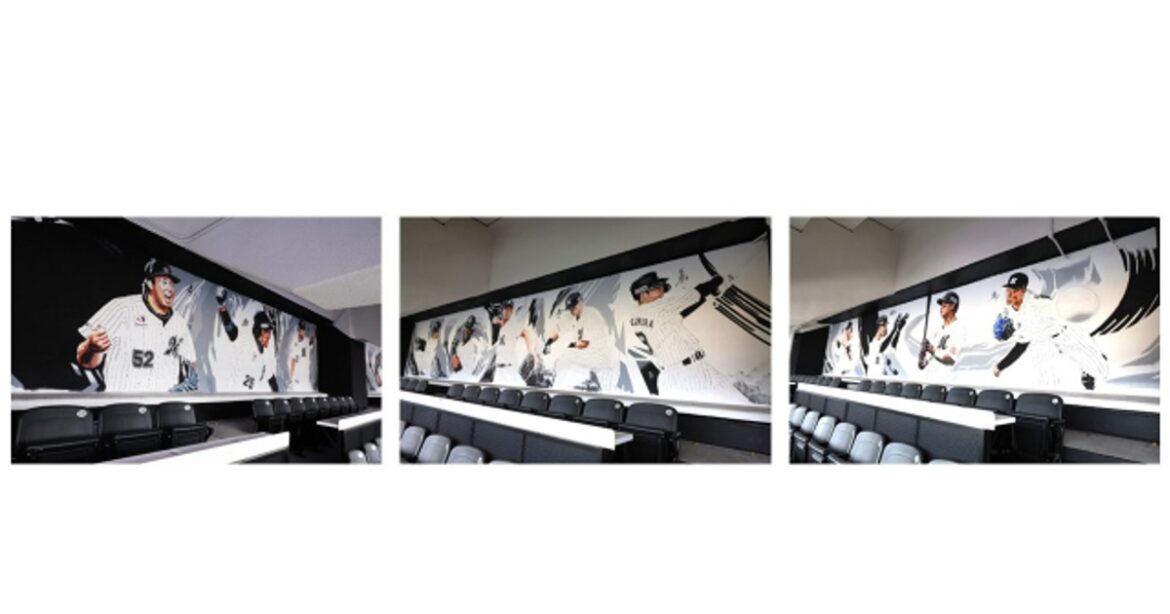 ORICON NEWS:千葉ロッテ、本拠地“壁面”をリニューアル フジロック出演の壁画アーティストが選手描く 藤岡裕大「リアリティーがありました」 | 毎日新聞 ORICON NEWS:千葉ロッテ、本拠地“壁面”をリニューアル フジロック出演の壁画アーティストが選手描く 藤岡裕大「リアリティーがありました」 | 毎日新聞