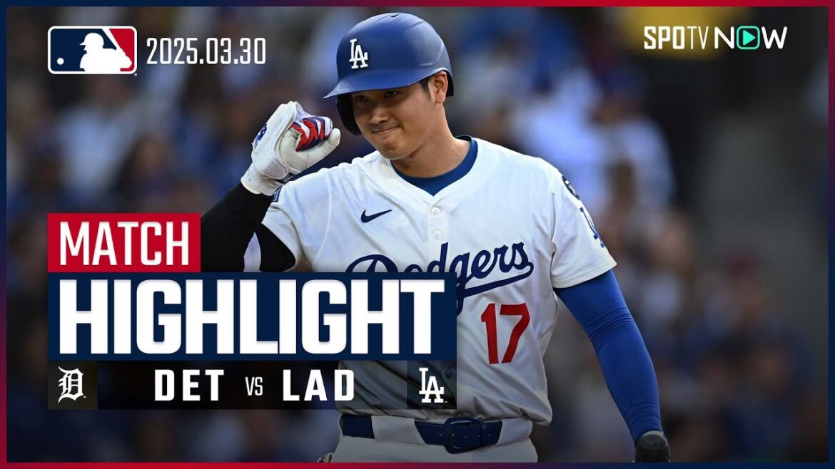 【大谷が今季初盗塁を記録!チームも逆転勝利で無傷の開幕5連勝!】タイガースvsドジャース 試合ハイライト MLB2025シーズン 3.30 【大谷が今季初盗塁を記録!チームも逆転勝利で無傷の開幕5連勝!】タイガースvsドジャース 試合ハイライト MLB2025シーズン 3.30