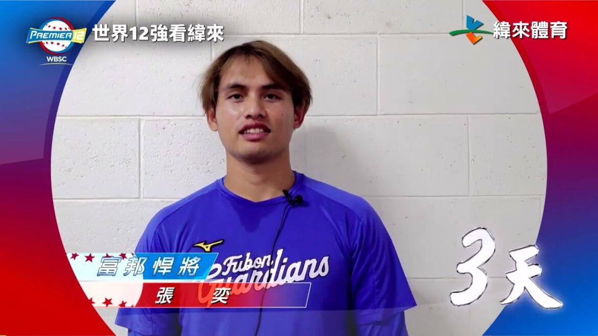 【2024世界棒球12強賽】倒數 3 天 ✨ #張奕 篇