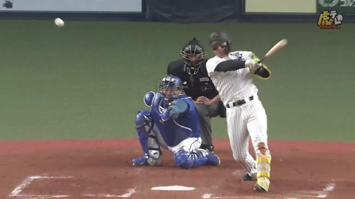 【四番の仕事】4回裏、4番森下選手が右中間タイムリーツーベースヒット！逆転勝ち越しに成功！【2025/4/2 Ｔ－ＤＢ】