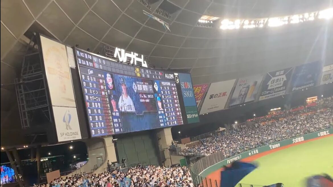 西武 渡部聖弥登場曲〜WANIMA「Drive」4K