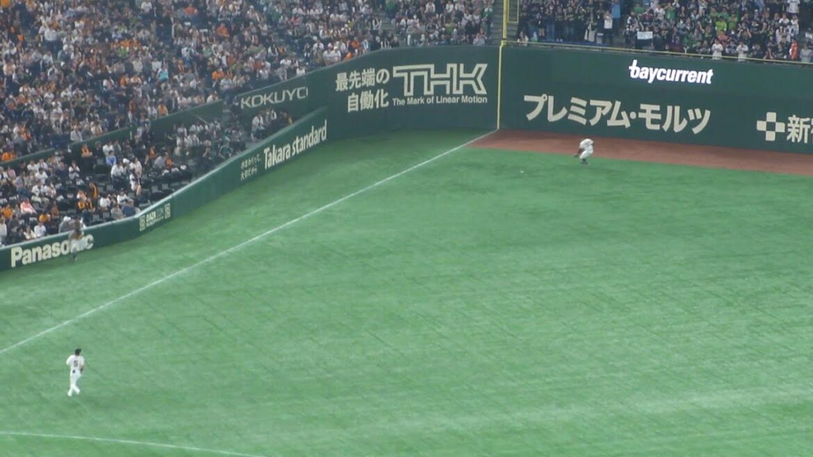ヤクルト 赤羽由紘 ツーベースヒット　巨人 vs ヤクルト　2025年3月30日(日)　東京ドーム
