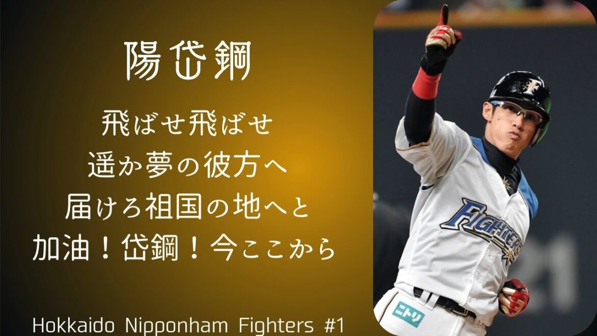 北海道日本ハムファイターズ 陽岱鋼 応援歌