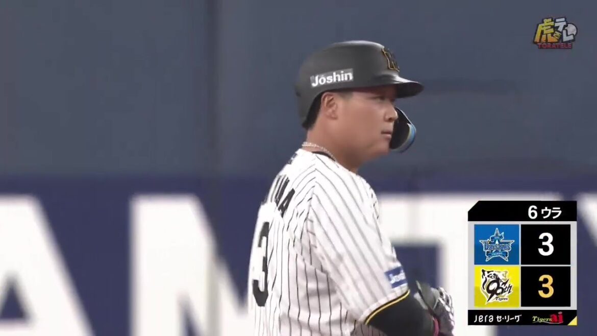 【揃い踏み】6回裏、5番大山選手がレフトオーバー同点タイムリーツーベースヒット！クリーンアップ全てに打点！【2025/4/2 Ｔ－ＤＢ】