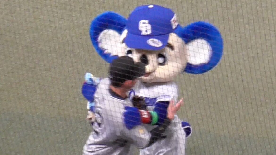 ドアラのことが大好きな萩尾匡也　中日ドラゴンズVS読売ジャイアンツ　2025/04/02