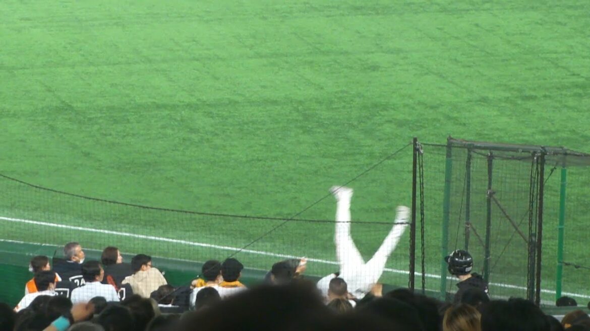 巨人 丸佳浩 ファインプレー　オープン戦 巨人 vs ロッテ　2025年3月21日(金)　東京ドーム