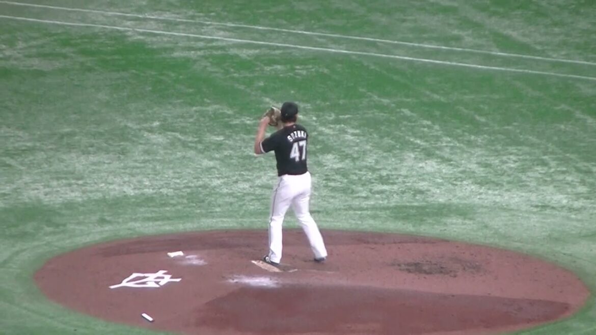 マリーンズ鈴木昭汰のピッチングフォーム＜読売ジャイアンツ 対 千葉ロッテマリーンズ 2025年3月21日＞