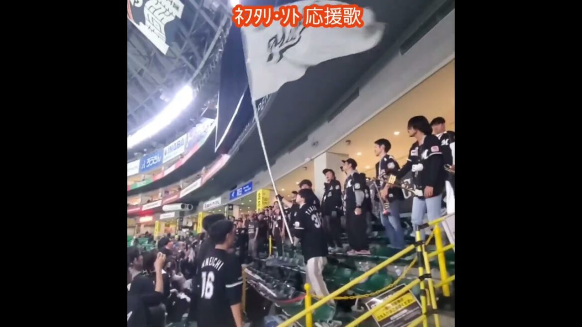 20250330 試合後に流れる♪【ネフタリ・ソト 応援歌】 千葉ロッテマリーンズ 応援席 #shorts@みずほPayPayドーム福岡・レフト外野 20250330 試合後に流れる♪【ネフタリ・ソト 応援歌】 千葉ロッテマリーンズ 応援席 #shorts@みずほPayPayドーム福岡・レフト外野