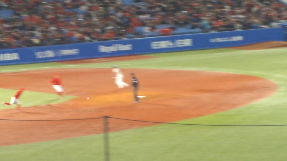 ヤクルト 茂木栄五郎 移籍後初タイムリーヒット　ヤクルト vs 広島　2025年4月3日(木) 神宮球場