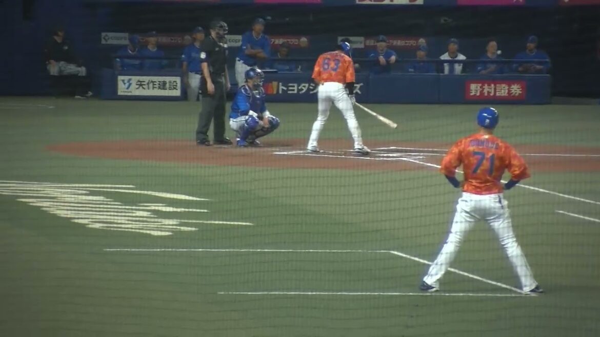 中日ドラゴンズ 板山祐太郎選手 代打 第1打席 空振り三振 VS 横浜DeNAベイスターズ 2024/10/6 バンテリンドーム