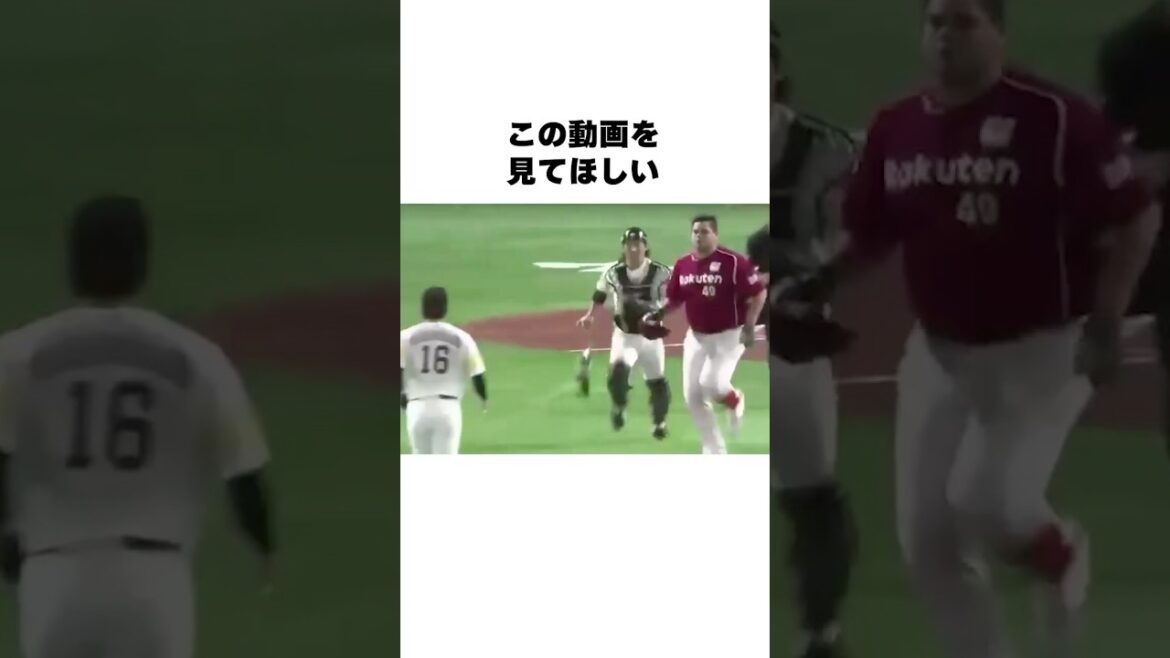 「内角攻めにブチギレ暴走」アマダーについての雑学#野球#野球雑学#楽天ゴールデンイーグルス