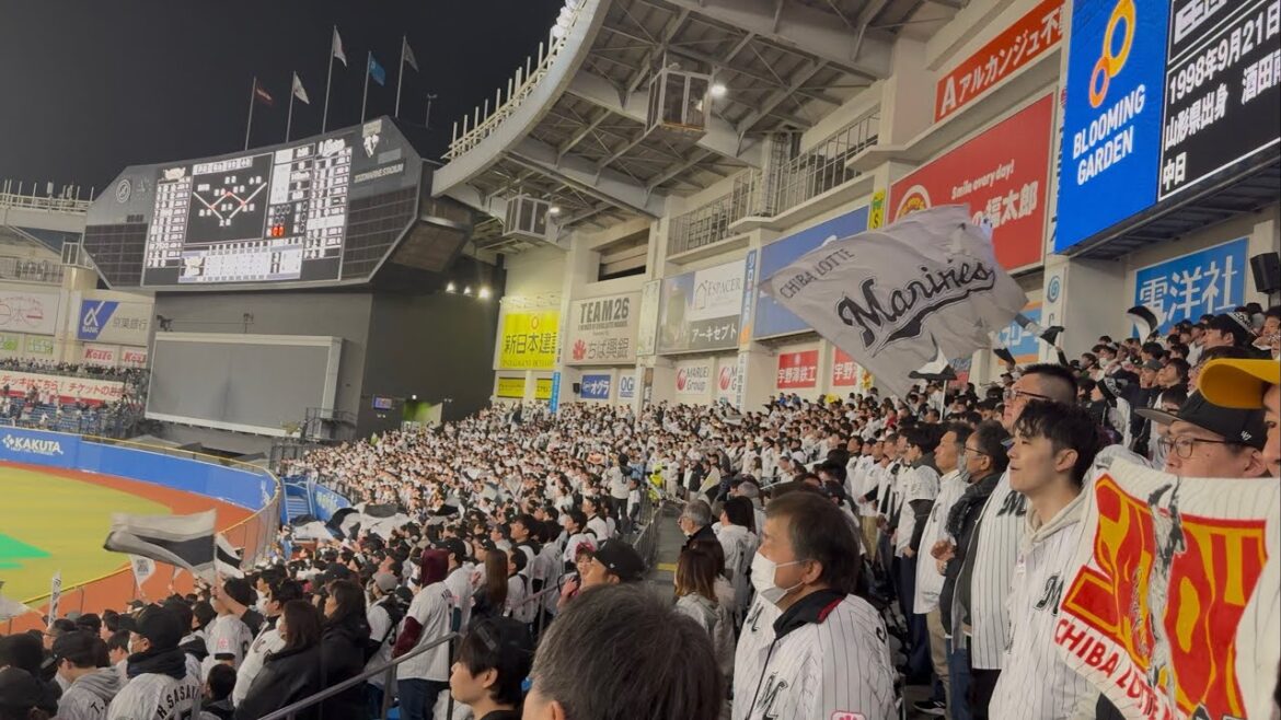 ソト応援歌→ポランコ応援歌→チャンステーマ5 2025/4/4 ロッテ vs 楽天 #chibalotte ソト応援歌→ポランコ応援歌→チャンステーマ5 2025/4/4 ロッテ vs 楽天 #chibalotte