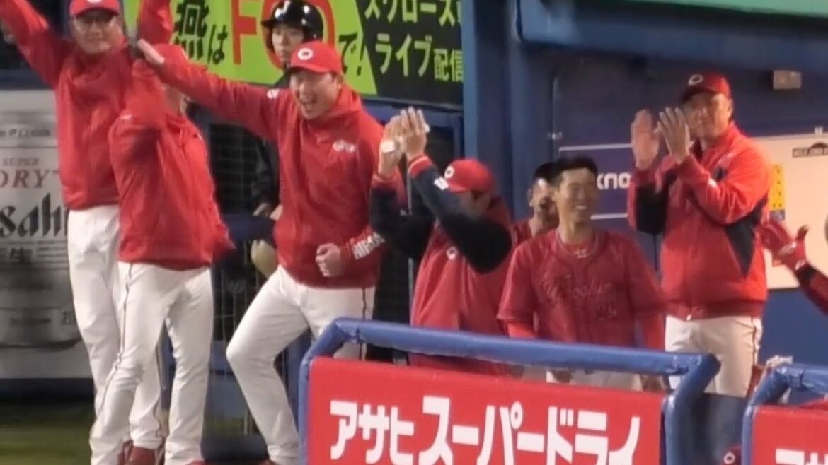 【一発回答】末包昇大が今季初スタメンでホームランに新井監督も上機嫌！歓喜に沸くカープベンチ 広島東洋カープ 明治神宮球場 2025年4月2日
