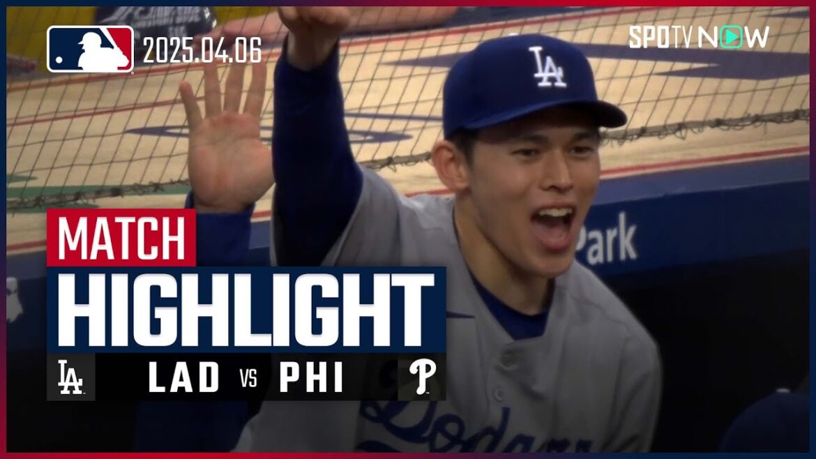 【佐々木が堂々たるピッチング!フィリーズ打線を1失点に抑えてシリーズ1勝1敗に】ドジャースvsフィリーズ 試合ハイライト MLB2025シーズン 4.6 【佐々木が堂々たるピッチング!フィリーズ打線を1失点に抑えてシリーズ1勝1敗に】ドジャースvsフィリーズ 試合ハイライト MLB2025シーズン 4.6