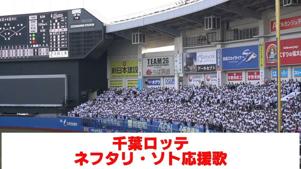 【ネフタリ・ソト応援歌】2025千葉ロッテ