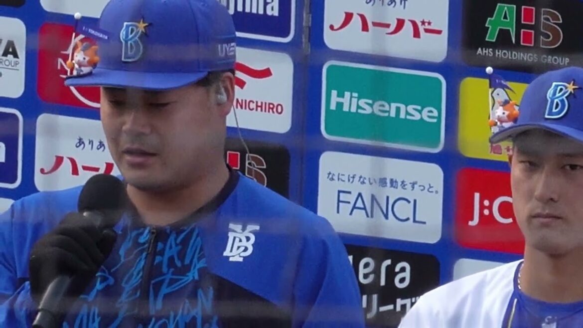 【伊勢大明神】絶体絶命の大ピンチにシーズン初マウンドに上がる伊勢、ピンチを切り抜け渾身のガッツポーズを見せる！→爆笑ヒーローインタビュー(2025.3.30）