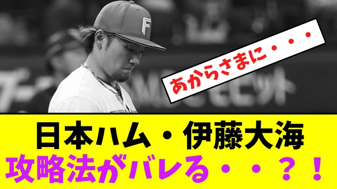 日本ハム・伊藤大海、攻略法がバレていた・・・?！【なんJなんG】【2ch5ch】