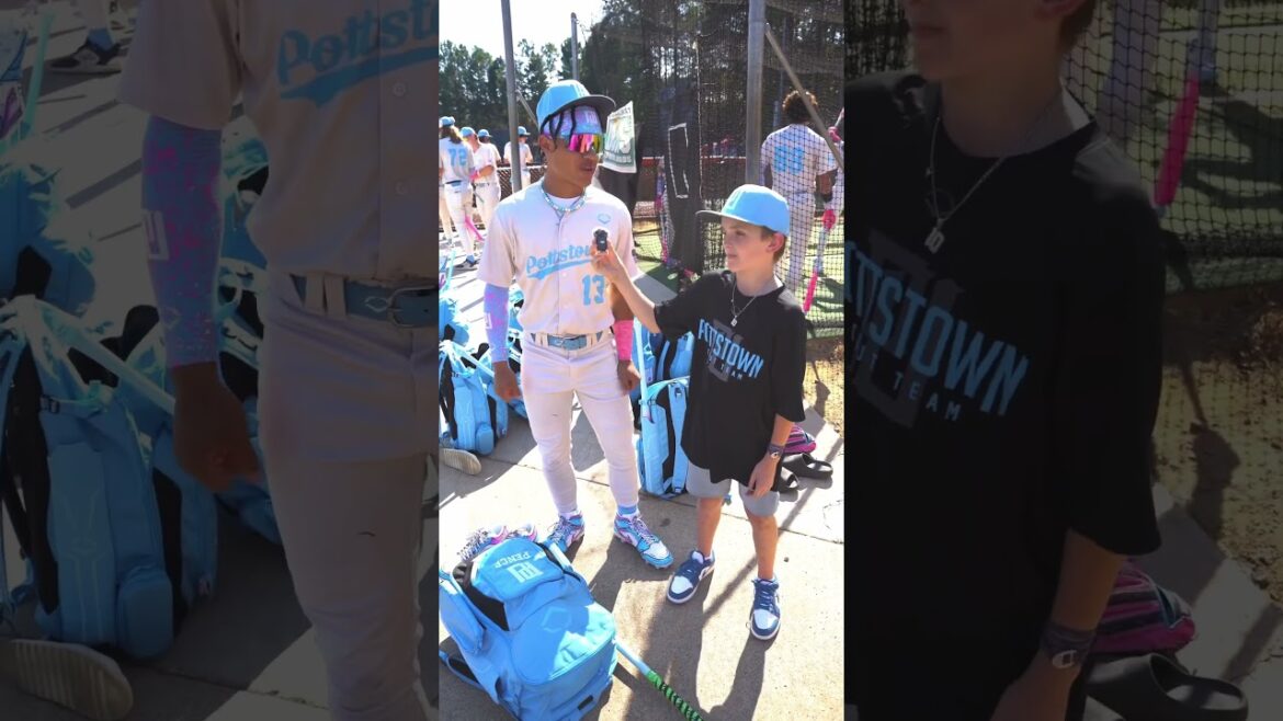 Q&A with Jr. from the 15u Pottstown Scout Team! @CS99TV @PerfectGameUSA #baseball #pottstown