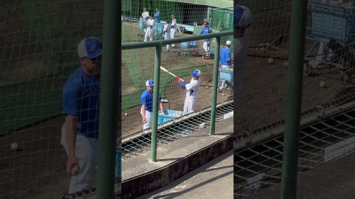 土田龍空選手 #中日ドラゴンズ #沖縄キャンプ #春季キャンプ2025 #北谷 #土田龍空