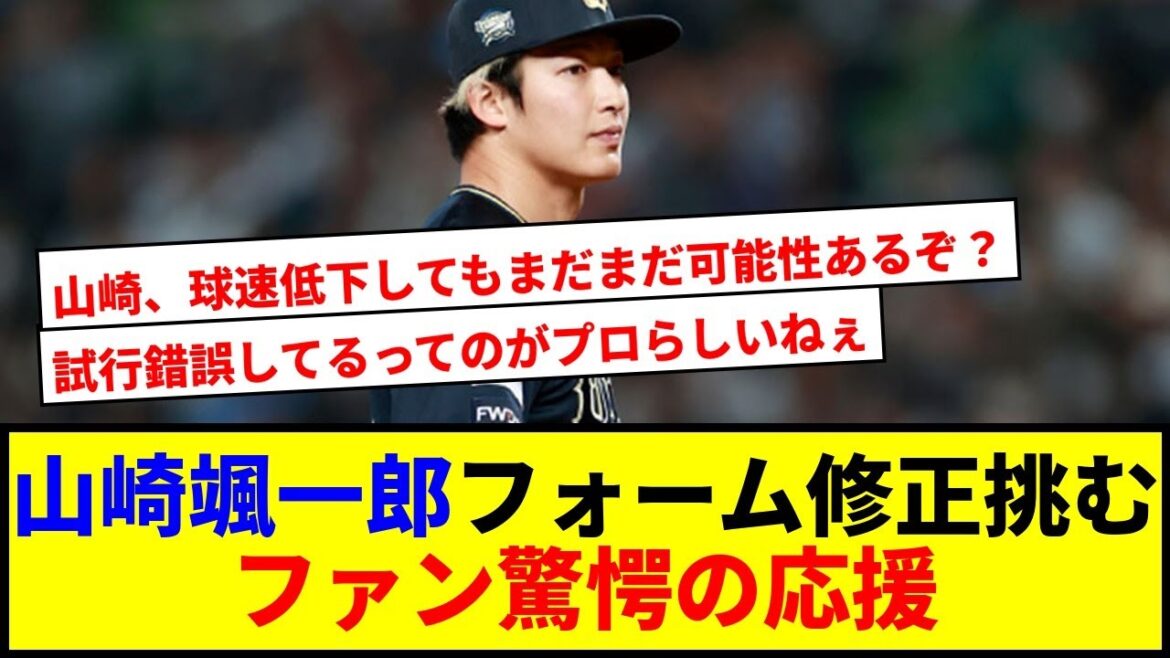 山崎颯一郎、衝撃のフォーム修正で160キロ復活を目指すwww 山崎颯一郎、衝撃のフォーム修正で160キロ復活を目指すwww
