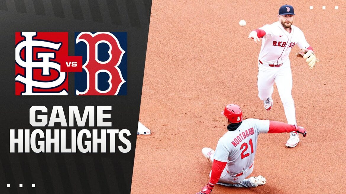 Cardinals vs. Red Sox Game Highlights (4/6/25) | MLB Highlights
