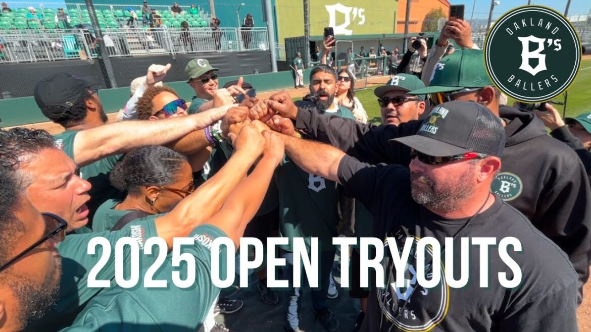 The Mayor, a rapper and a bunch of influencers tried out for the Oakland Ballers The Mayor, a rapper and a bunch of influencers tried out for the Oakland Ballers