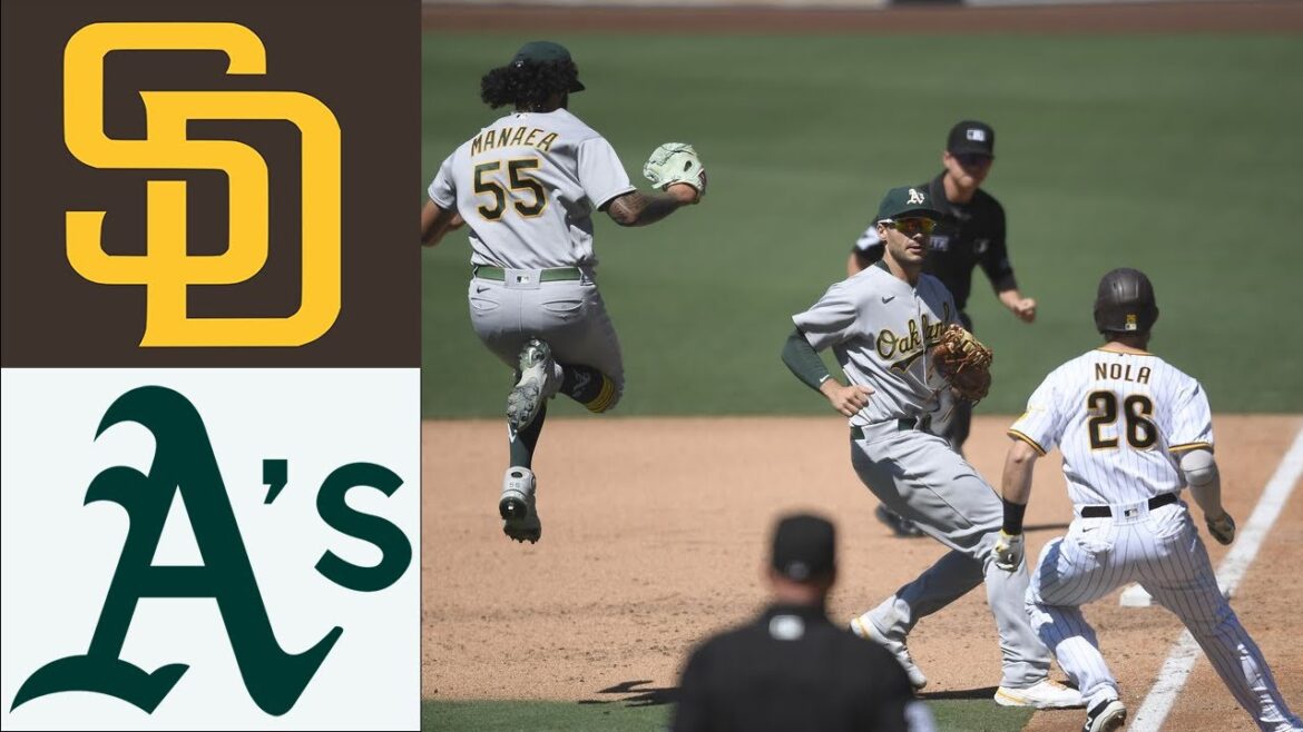 San Diego Padres Vs. Athletics  Full Game Innings 6-9 Apr 7,2025 Game MLB Highlights MLB Today