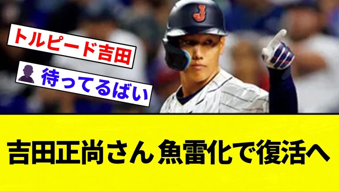 【吉田 参戦するな】吉田正尚さん 魚雷化で復活へ【プロ野球反応集】【2chスレ】【なんG】