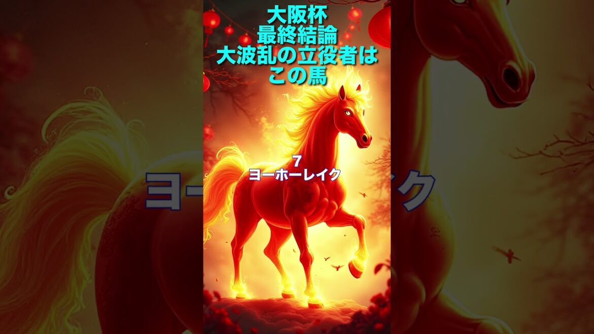 【大阪杯 予想】大本命 ロードデルレイから推奨馬・掲示板独占！【競馬予想AI】#競馬予想 #競馬予想ai #大阪杯2025