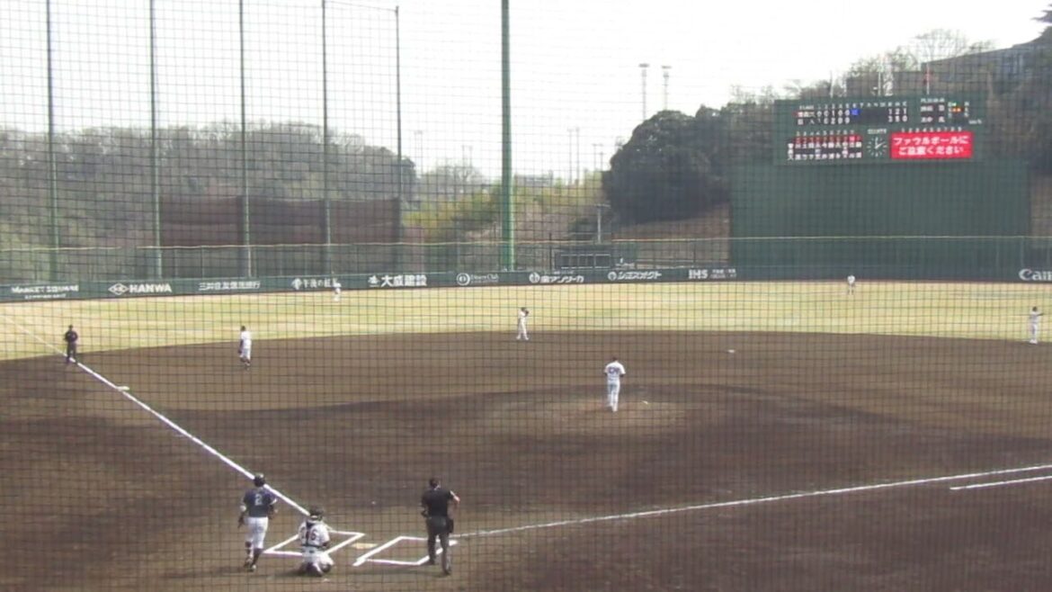 巨人 森本哲星〜青森大 加藤大翔を三振（読売ジャイアンツ対 青森大学 2025年3月26日）