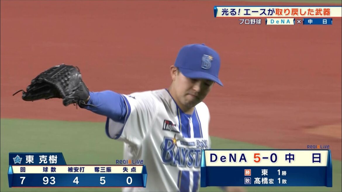 【DeNA×中日】東克樹が開幕戦勝利!開幕2週間前の決断実る|プロ野球 【DeNA×中日】東克樹が開幕戦勝利!開幕2週間前の決断実る|プロ野球