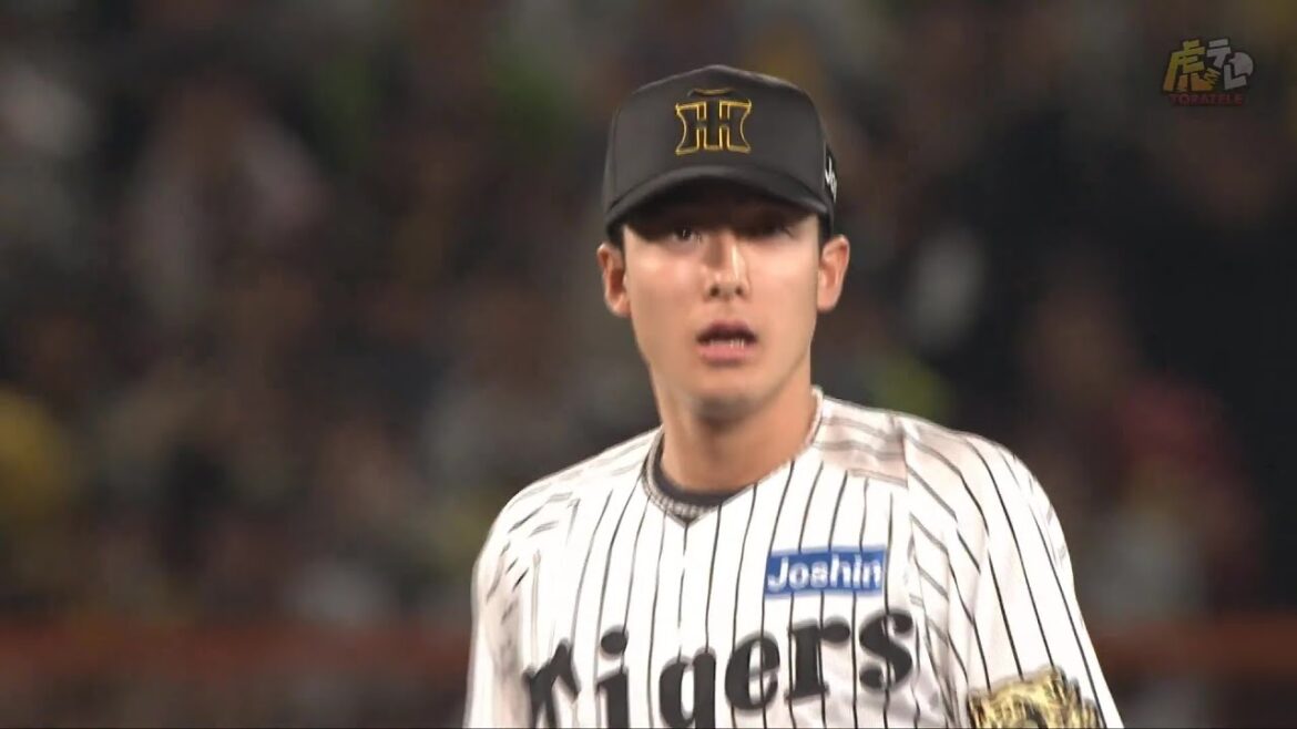 【美技】8回表 #小幡竜平 選手がヒット性の打球をダイビングキャッチ！【2025/4/9Ｔ－Ｓ】