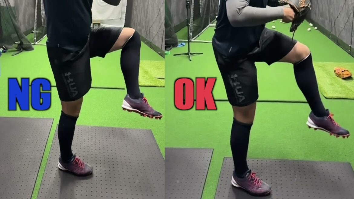 ピッチング動作股関節の屈曲 ピッチング動作股関節の屈曲