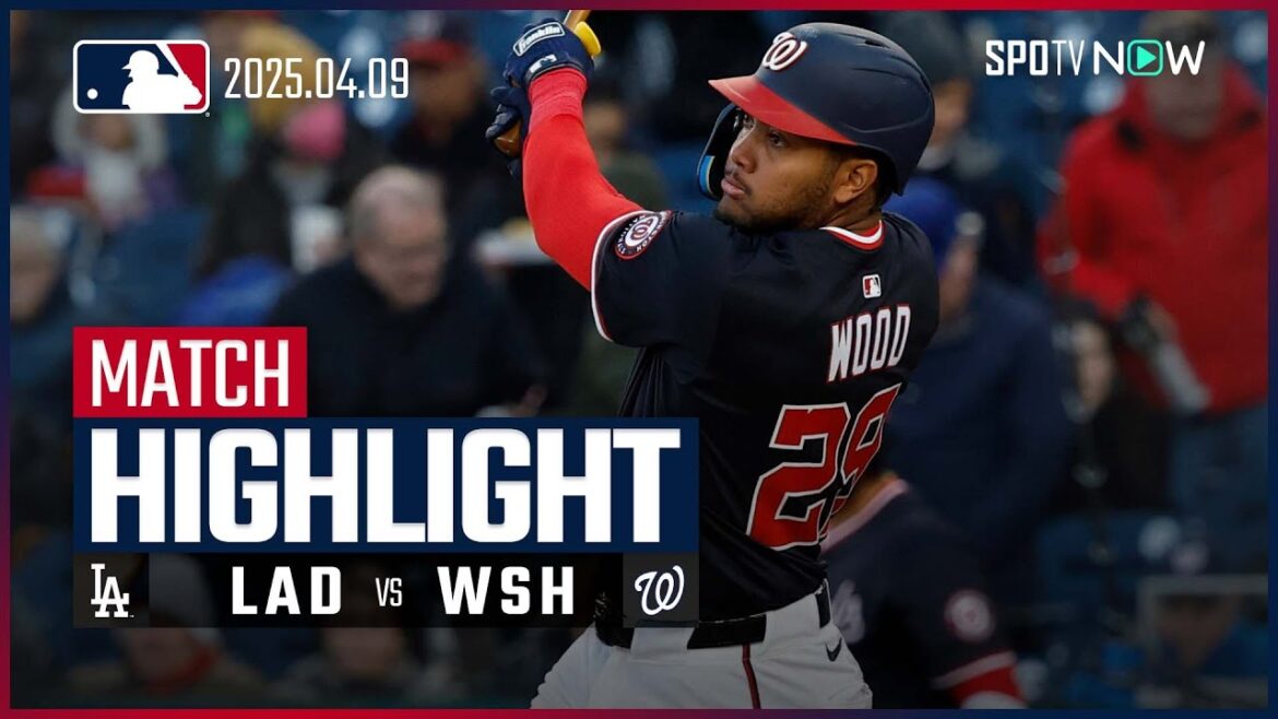 【ナショナルズ”超新星”22歳ウッドが2HR5打点の大活躍!】ドジャースvsナショナルズ 試合ハイライト MLB2025シーズン 4.9 【ナショナルズ”超新星”22歳ウッドが2HR5打点の大活躍!】ドジャースvsナショナルズ 試合ハイライト MLB2025シーズン 4.9