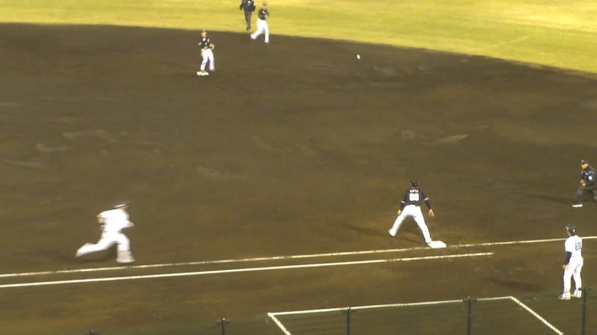 ロッテ 藤岡裕大 ナイスプレー　西武 vs ロッテ　2025年4月9日(水) 県営大宮球場