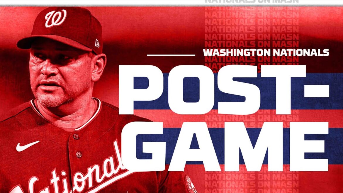 Davey Martinez on Nats' three-game winning streak