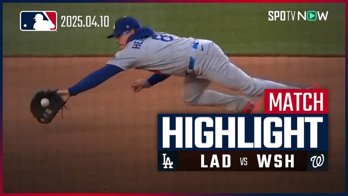 【大谷が2安打1盗塁!初回から両軍合わせて7点が入る乱打戦はドジャースが逆転勝利!】ドジャースvsナショナルズ 試合ハイライト MLB2025シーズン 4.10 【大谷が2安打1盗塁!初回から両軍合わせて7点が入る乱打戦はドジャースが逆転勝利!】ドジャースvsナショナルズ 試合ハイライト MLB2025シーズン 4.10