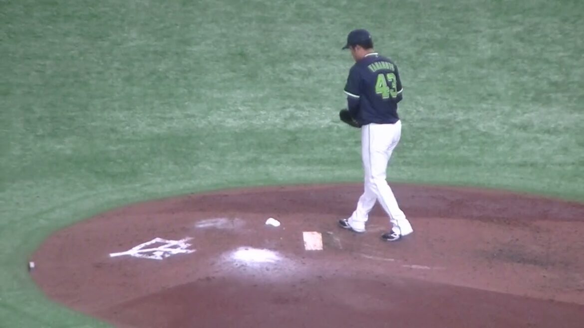 スワローズ山本大貴の投球フォーム【読売ジャイアンツ対 ヤクルトスワローズ 2025年3月29日】