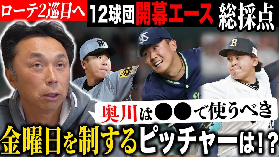 【ローテ２巡目へ!!】開幕で明暗分かれた球団エースたちを総評価!! 宮本が懸念「開幕戦ならではの球数問題」とは!?『プレゼント告知あり』