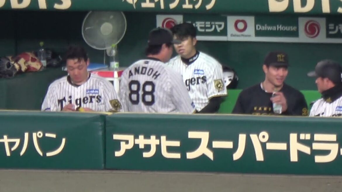 2025 甲子園開幕 1点を取られた才木浩人 代打を送られることに残念がる 現地映像 阪神タイガース